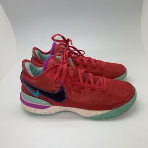Nike Basketball Sneakers Mens 10 LeBron NXXT Gen‎ DR8784-600 Red Athletic Shoes